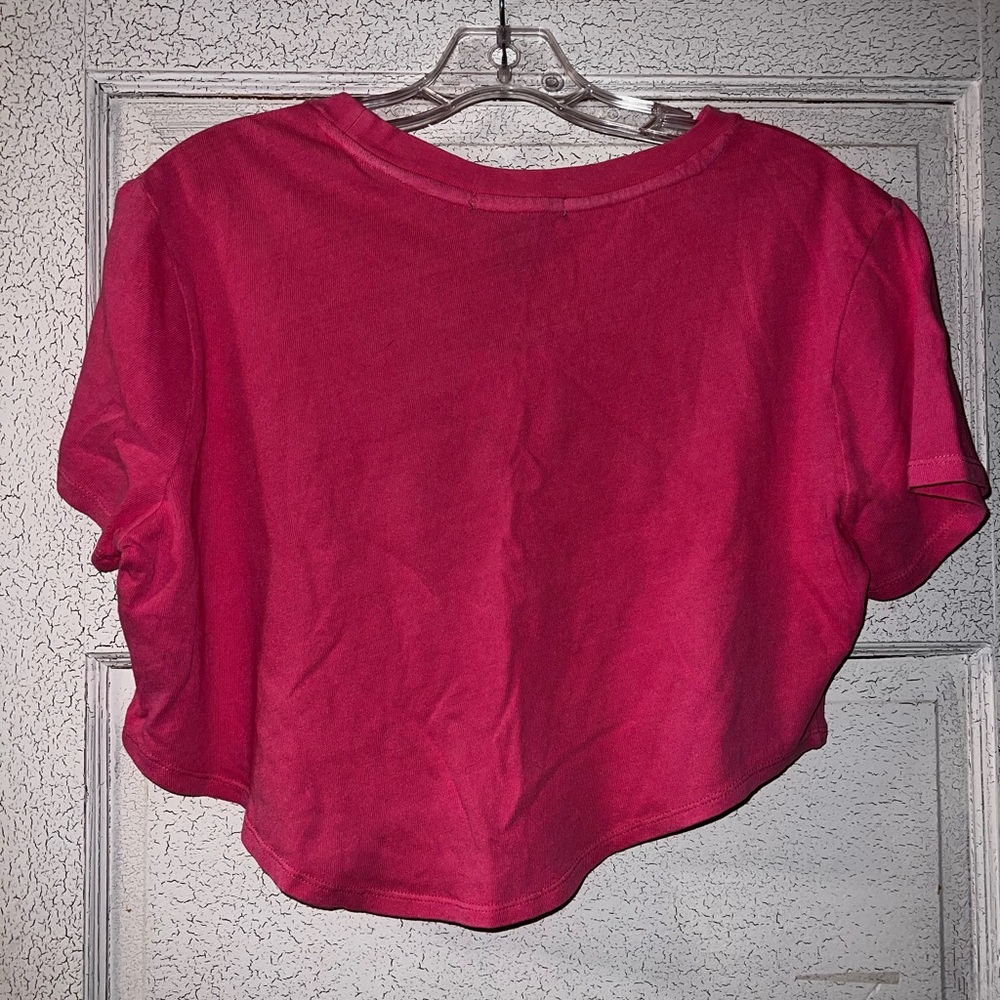 Pink Crop Top - Picture 2 of 3